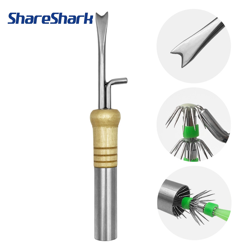 Fishing Hook Jig - ShareShark Multifunctional Squid Jig Hook Corrector