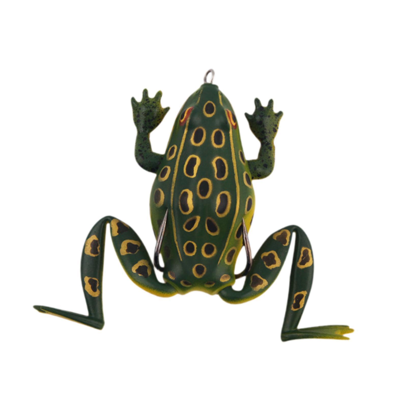 Lifelike Frog Topwater Lure So - Fishing Hook Weedless 评论和价格