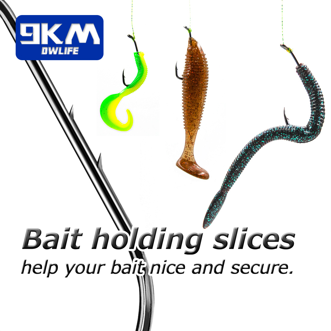 9KM Baitholder Fishing Hooks 5 - Fishing Hook Circle 评论和价格