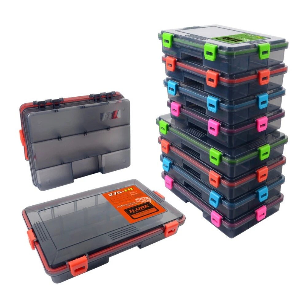 Fishing Tackle Box Large Capac - Fishing Hook Size 评论和价格