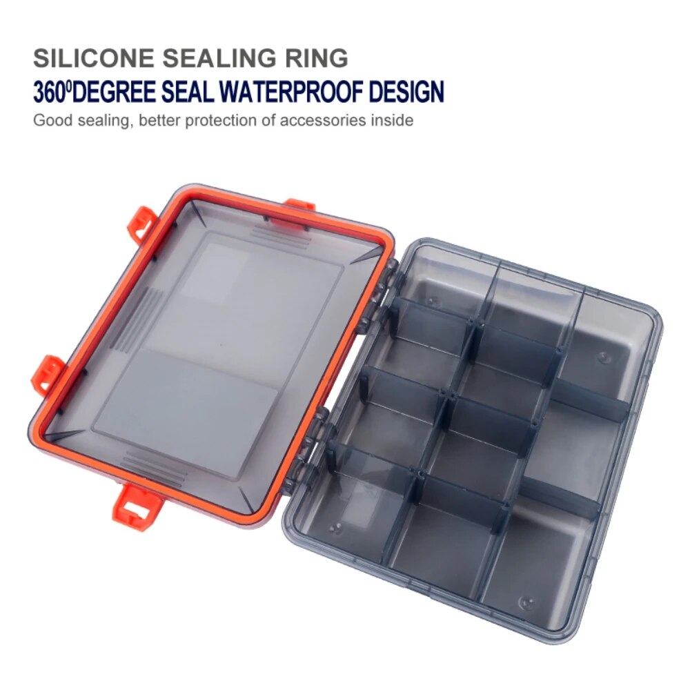 Fishing Tackle Box Large Capac - Fishing Hook Size 评论和价格