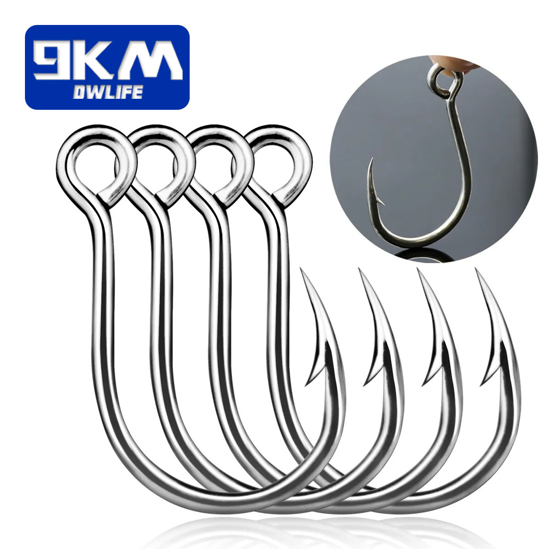 9KM Fishing Hooks 25Pcs Jig Ho - Fishing Hook Assortment 评论和价格