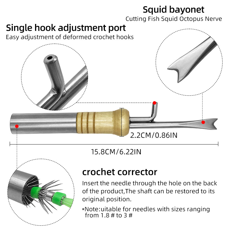ShareShark Multifunctional Squ - Fishing Hook Jig 评论和价格