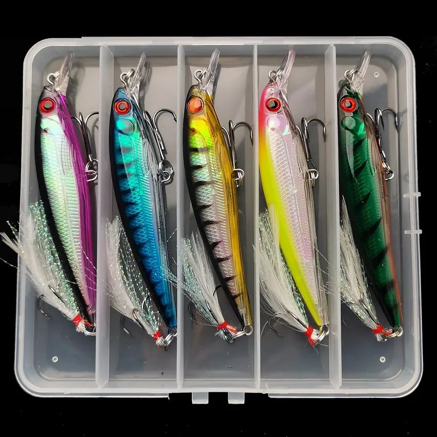 5pcs/box Laser 3D Eyes Bionic  - Fishing Hook Box 评论和价格