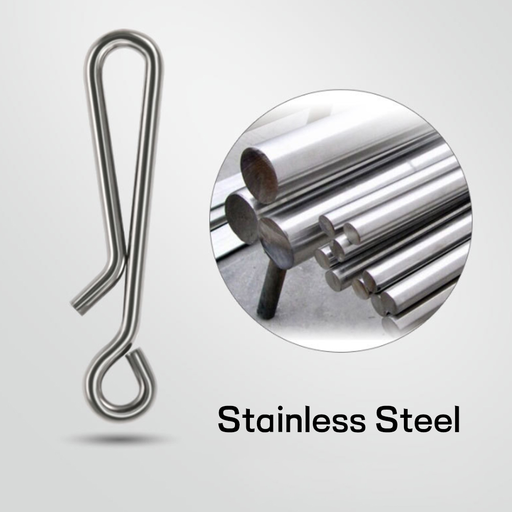 100pcs Saltwater Fishing Stain - Fishing Hook Stainless Steel 评论和价格